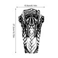thumbnail image 1 of Bicycle Fender Front and Rear Tire Wheel Universal Bike Mudguard Printed Plastic Cycling Wing with Cable Ties, Men, 1 of 7