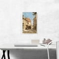 thumbnail image 2 of ARTCANVAS Street In Bourges Canvas Art Print by Leon Lhermitte - Size: 18" x 12" (0.75" Deep), 2 of 9
