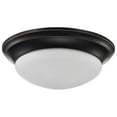thumbnail image 6 of 60/3176 Nuvo Lighting Two Light Flush Mount-14 Inches Wide by 5.5 Inches High, 6 of 7