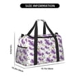 thumbnail image 3 of Disketp Orchids Flowers Bolsa de Viaje Tipo Duffle, Bolso de Mano para Fin de Semana para Mujer, Bolsa de Gimnasio Ligera para Hombre, Esencial para Viajes, 3 of 7