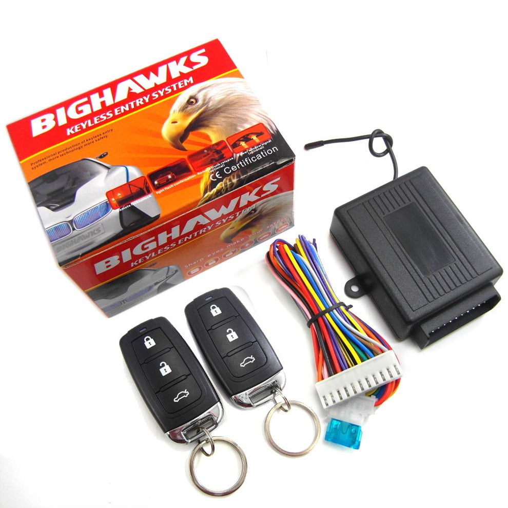 Universal Car Door Lock Keyless Entry+Release Remote Central Locking