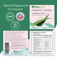 thumbnail image 4 of AloeCure Probiotics + Enzyme Capsules for Women's Digestive Health with 10 Billion CFU - Daily Aloe Supplement, Full Spectrum Probiotic + Prebiotic Supplement, Gut Support, Super Enzymes, 30 Caps, 4 of 9