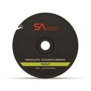 SCIENTIFIC ANGLERS Absolute Fluorocarbon Trout 5x 30m Clear Tippet (135474)