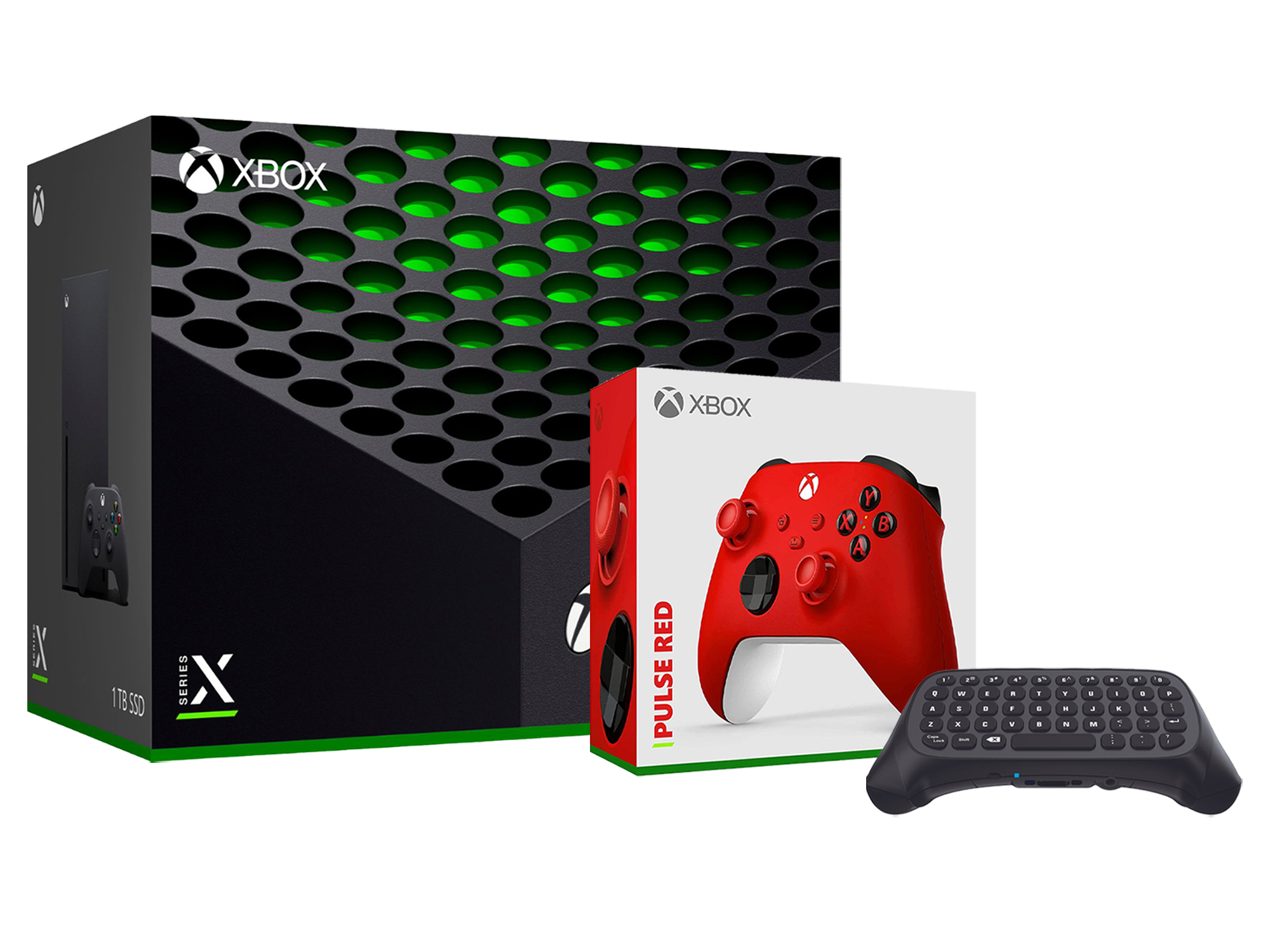Buy Microsoft Xbox Series X 1TB Console with Extra Pulse Red Controller
