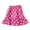Girl Skirt-Hot Pink, variant on KkSLirnhs 140 Girls' Summer Ruffle Skirt with Bubble Silhouette and Lightweight Tulle Lightweight Tiered Ruffle Flounce Short Skirts Black