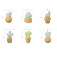 thumbnail image 2 of Home Accessories Decor Refrigerator Magnets Decorative 6 Pcs Household Fridge Potted Plant Magnetic Stickers, 2 of 5
