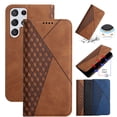 thumbnail image 2 of For Samsung Galaxy S22 Ultra Cover,Shockproof Luxury Leather Wallet Card Slot Case，Silm Stand Case Cover, 2 of 5