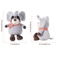 thumbnail image 7 of Danolapsi Hansbear 14.7”Plush Cute Stuffed Doll,Soft Stuffed Bear with Elephant Shape,Soft Cuddly Plush Bear with Removable Hat and Scarf,Birthday Christmas New Year Gifts for Boys,Girls, 7 of 7