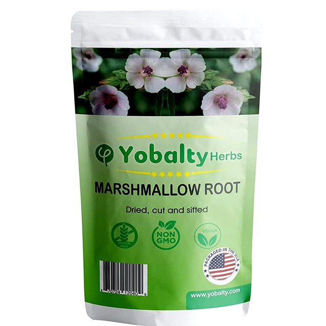 Marshmallow Root Herb Tea Natural Tea Fresh Aroma and Taste 2oz