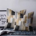 thumbnail image 2 of Pillow Covers 20x20 Set of 2, Vintage Boho Throw Pillow Covers Decorative Couch Cushion Cover, Abstract Retro Oil Painting Geometric Microfiber Soft Square Pillowcases for Bedroom Living Room Sofa, 2 of 7