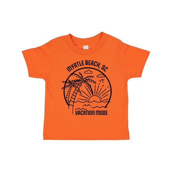 Inktastic Summer Vacation Mode Myrtle Beach South Carolina Boys or Girls Toddler T-Shirt