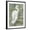 Black Frame, variant on Textured Heron II Art Print by Jennifer Goldberger, 12" x 16"