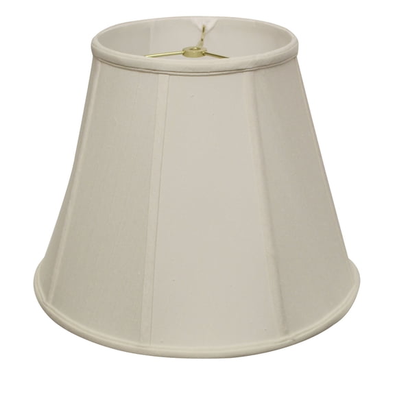 Slant Deep Empire Softback Lampshade with Washer Fitter, White