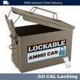 thumbnail image 1 of Solid Tactical 50 Cal Metal Ammo Can with Welded Locking kit - Military & Army M2A1 Metal Ammo cans for Long Term Storage Case, Waterproof Metal Storage Box, 1 of 10