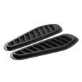 thumbnail image 3 of 2PCS Car Air Flow Vent Sticker Hood Air Flow Intake Cover Decor, 3 of 7