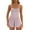 Rose Gold, variant on aidice Athletic Jumpsuits for Women Summer Low Neck Spaghetti Strap Solid Color Running Workout Rompers