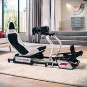 Playseat® Formula Instinct F1® Edition Racing Simulator Cockpit with X-Adapt™ Adjustment, White