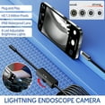 thumbnail image 3 of 8LED Light Borescope Endoscope, Endoscope Camera IP68 Waterproof Borescope 960P Snake Inspection Camera Scope Camera Compatible with iPhone iPad, 10M, 3 of 11