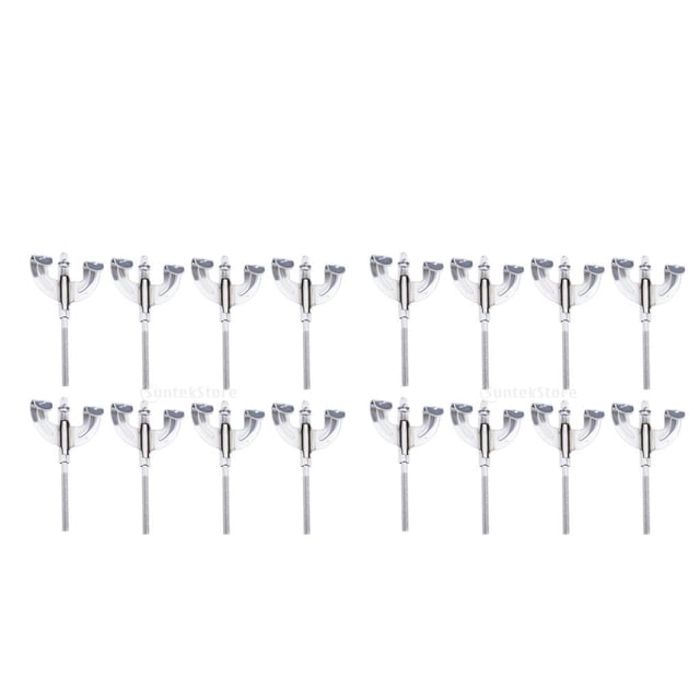 Piezas de bombo Yuyangstore Con varils de tensión 100 mm x 6 mm