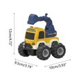 thumbnail image 5 of Toy Goattoy Toy Cars for Kids Construction Vehicle Excavator Mini Educational Toys One First Birthday Gifts for Boys 0-4 Years, 5 of 9
