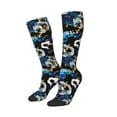 thumbnail image 2 of Easygdp Football Fashionable Adult Sockings&Sports Sockings&Breathable Sockings, Non-Pilling,Contrasting Color Design, 2 of 9