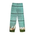 thumbnail image 4 of Kdxio Wood Grain Print Men's Sleep Pajama Pant Lounge Pants with Pockets, 4 of 8