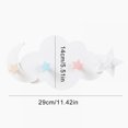 thumbnail image 5 of 2Pcs Children Wall Hook Cartoon Star Moon Wooden Coat Holder Hook for Kids Room Home Kitchen Bathroom Over Door Hanger, 5 of 6