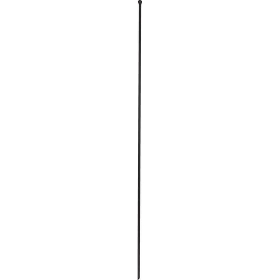 Panacea 54in Multi-Purpose Black Fence Post Stake, 5 ft Garden Grid Fence Posts