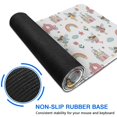 thumbnail image 6 of Long Mouse Pads for Desk,White Princess Fairy Castle Pattern Desk Mats on Top Of Desks, Desk Mouse Pad Extra Large with 3mm Non-Slip Base and Stitched Edge for Gaming,Office,Work,Home 31.5"x15.7", 6 of 6