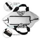 thumbnail image 4 of Balery Snake Bolsa Tote Estilo Estético con Cremalleras, Bolsa de Hombro, Bolsa de Compras Grande y Plegable, 4 of 8