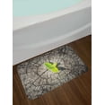 thumbnail image 2 of Tree of Life Bath Mat, Dried Earth with Last Bush Saving Planet Symbolic Image Hope Nature Home, Non-Slip Plush Mat Bathroom Kitchen Laundry Room Decor, 29.5 X 17.5 Inches, Brown Green, Ambesonne, 2 of 2