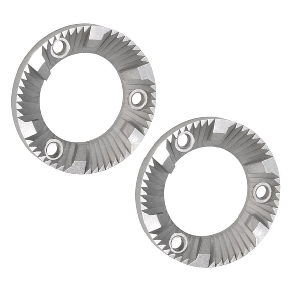 Set of 2 Stainless Steel Coffee Grinder Replacement Burr Sharpful Grinding Disc Suitable for Fast Coffee Grinding