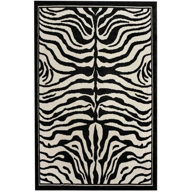 nuLOOM MachineMade Contemporary Zebra Print Area Rug