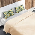 thumbnail image 5 of Yayeee Pillowcase Standard Size Set of 2 Satin Wrinkle Resistant Pillow Case, Orange Tree, 5 of 7