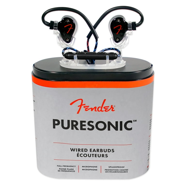 FENDER PureSonic Wired Earbuds In Ear Headphones w Mic Remote RockShip Walmart