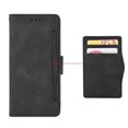 thumbnail image 3 of For Iphone 15 Plus Skin Feel Calf Texture Card Slots Leather Phone Case(Black), 3 of 7