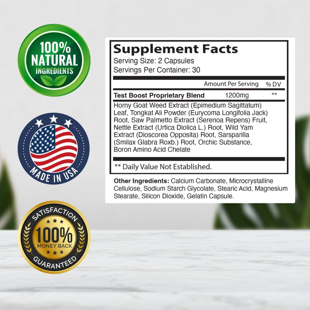 Buy Test Boost Max for Men Supplement Testboost Testboostmax (2 Pack