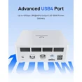 thumbnail image 7 of MINISFORUM UM880 Plus Mini PC AMD Ryzen 7 8845HS Desktop Computer 32GB RAM 1TB SSD, HDMI/DP/USB4 8K@60Hz Output, 2.5G RJ45 Port, Oculink Port, 4xUSB Port Micro Compute, 7 of 7