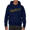 thumbnail image 5 of San Antonio Baseball Script - Hometown Pride, Pitcher Hoodie - Medium - Navy, 5 of 6