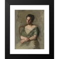 thumbnail image 2 of Thomas Eakins 14x18 Black Modern Framed Museum Art Print Titled - Mrs. William Shaw Ward (&nbsp;1884), 2 of 5