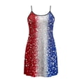 thumbnail image 4 of Fjofpr Nightgowns for Women Plus Size Plus Size Women's Suspender Loose and Comfortable Sleeveless Dress Nightdress Home Sleep Dress, 4 of 5