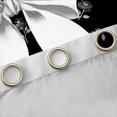 thumbnail image 4 of Erosebridal Girly Kawaii Bowtie Curtains Pack of 2 (42x84 Each),White Coquette Bowknot Curtains Blackout For Kids, 4 of 7