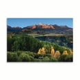 thumbnail image 2 of Gango Home Decor Wilson Peak Yellow Aspen Hills by Larry Malvin (Printed on Paper); One 36x24in Fine Art Paper Giclee Print, 2 of 4