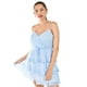 thumbnail image 4 of Vestido vaporoso con volantes Roman Fashion /Juvenil, 6805 (Azul cuadros) azul M, 4 of 5
