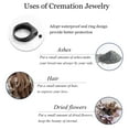 thumbnail image 7 of Tool Ring Keepsake Cremation Jewelry for Ashes Holder Finger Ring Funeral Memorial Ring Gift for Women Men, 7 of 7