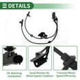 thumbnail image 4 of Unique Bargains ABS Wheel Speed Senor ABS Sensor Anti-lock Braking System Sensor for Toyota Corolla Verso EU Built 2009-2015 Front Left, 4 of 7