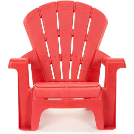 Little Tikes Kids Garden Chair, Kids Furniture For Activity Playroom and Patio, Fits Toddlers and Kids, Red - available in multiple colors