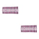 thumbnail image 1 of Vogacara Tabletas para mejorar las uñas Diseño elegante de puntos Usable Uña falsa Puntas de manicura encantadoras JM-12Rose Red Purple JM-12Rose Red Purple 2piezas, 1 of 6