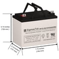 thumbnail image 4 of SigmasTek Batterie SLA Authentique 12 Volts 35 AmpH avec Terminaux NB, 4 of 4