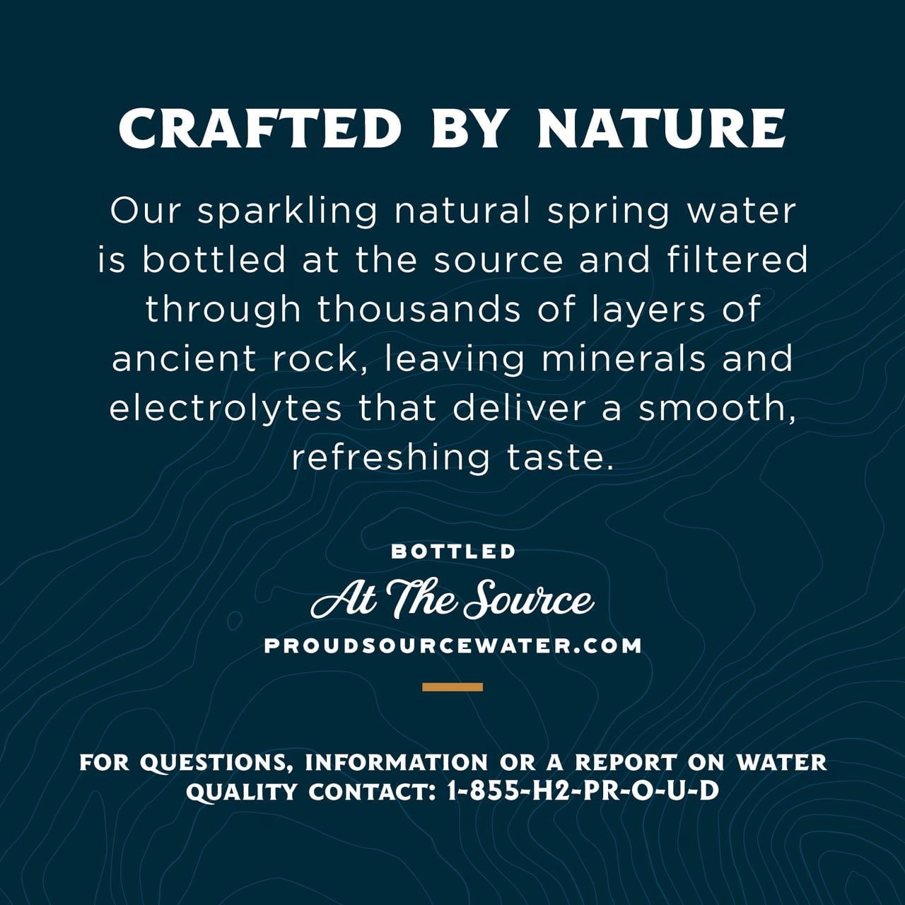 (Pack Of 3) Proud Source Water Spring Sparkling 8 Pack 128 Fo